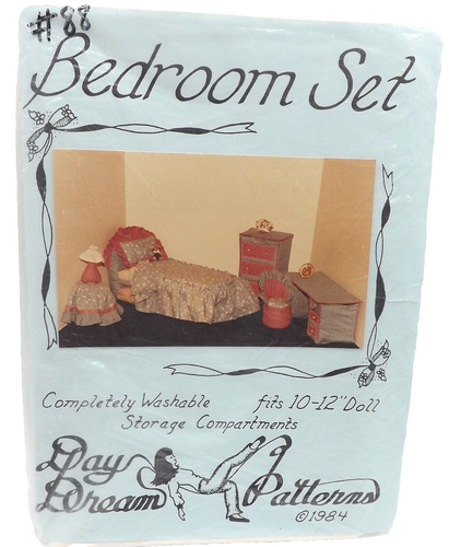 Vintage Day Dreams Muster 10-12" Puppenzimmer Set Möbel Schnittmuster