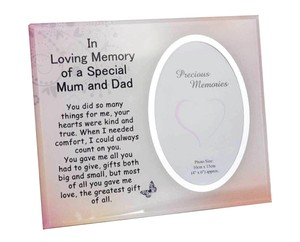 in loving memory dad photo frames