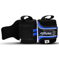 Gym Weight Lifting Wraps Power Training Grip Workout Fitness Wrist Straps Gloves