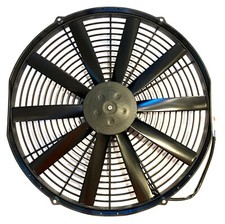 Spal 30100400 16 Puller Fan 12 Volt Low Profile Straight Blade 1074 Cfm