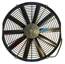  SPAL 30100400 16" Puller Fan 12 Volt Low Profile Straight Blade 1074 cfm
