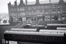PHOTO BR British Railways Station Scene - AYR STATION