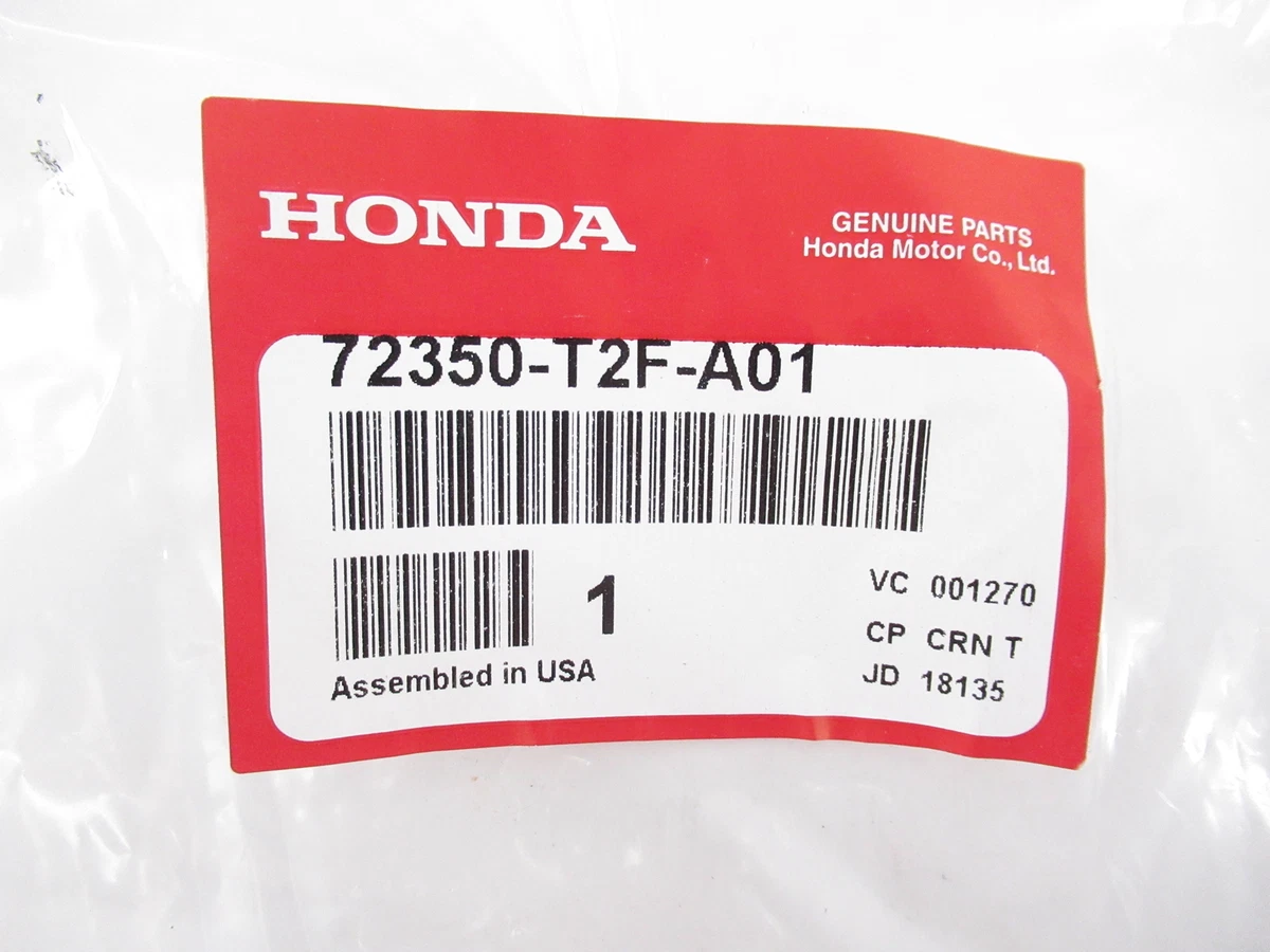 Genuine OEM Honda 72350-T2F-A01 Driver Front Weatherstrip 2013 