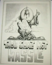 * TRI CHEM 8362 D THOU SHALT NOT HASSLE Picture to Paint TRICHEM