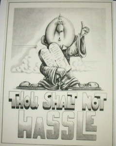 * TRI CHEM 8362 D THOU SHALT NOT HASSLE Picture to Paint TRICHEM