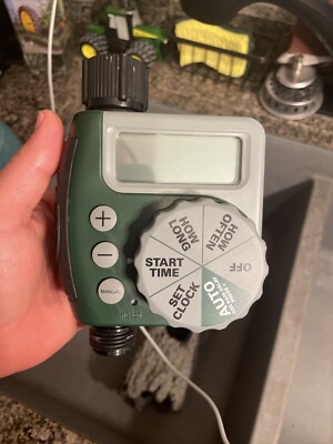 Orbit Single Outlet Hose Watering Timer - Green
