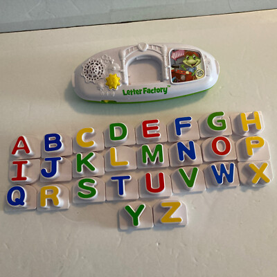 Leapfrog Letter Factory Talking Phonics A-Z Pre-K No Bucket | eBay