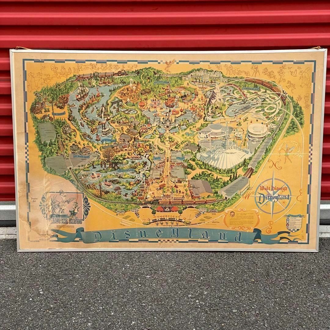 70S Vintage California Disneyland Map | eBay