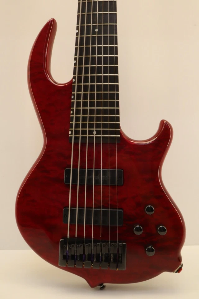 Bajo eléctrico de 7 cuerdas Conklin Guitars GT-7 vino tinto #14 Foto 2 de 4