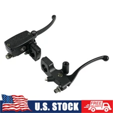 1″ Motorcycle Handlebars Hydraulic Brake Master Cylinder Control & Clutch Lever