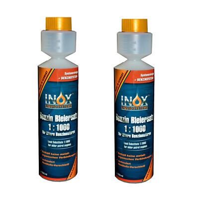 INOX Benzin Blei Ersatz 2x250ml Bleizusatz Additiv Ventilschutz Korrosionsschutz