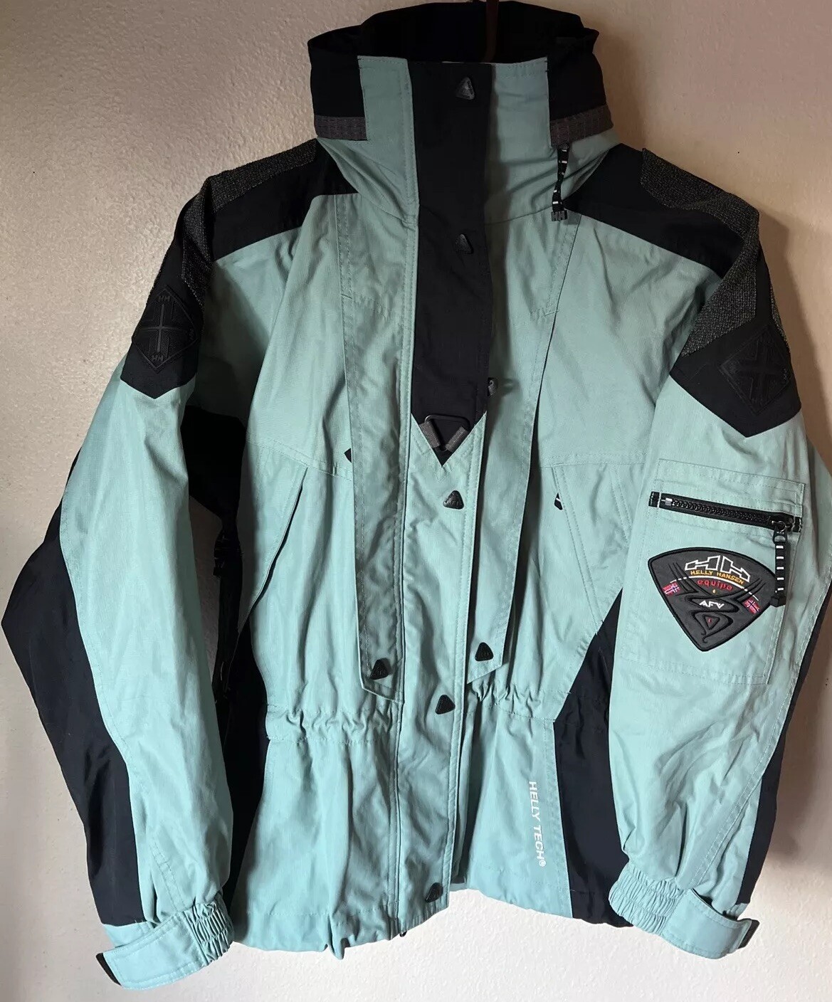 Chaqueta de Colección Helly Hansen Para Mujer XS Snowboard Equipe Helly Tech Abrigo J1447