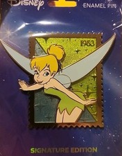 PALM Disney Royal Stamp Peter Pan Tinker Bell Collectible Pin LE 400
