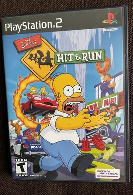The Simpsons: Hit & Run PS2 NTSC 2003 T-Teen Tested Working 
