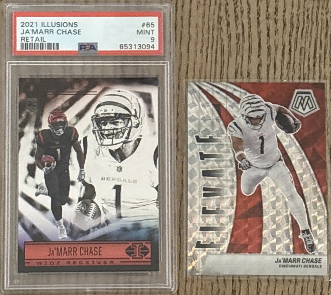 NFL 🏈 🌟 WR Ja’Marr Chase 🏈 🌟2-card lot