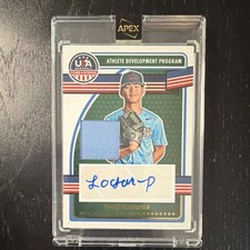 2023 Panini Stars & Stripes Logan Pascarella #ADPS-LP Autograph Patch