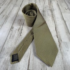 BROOKS BROTHERS GOLD In Color Silk Tie Made In USA