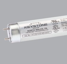 Keystone Kt-led10t8-48g- 840-e G2 10w T8 Type C Led Tube Cct 4000k 0- 10v Dim