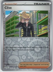 Clive 078/091 Uncommon Paldean Fates Reverse Holo