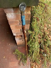 Blackthorn Walking Stick handmade With Black / Gold Resin Handle