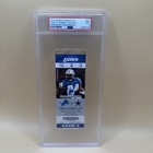 Calvin Johnson 329 Yards Record Ticket Stub PSA 9 Lions vs Cowboys 10/27/13