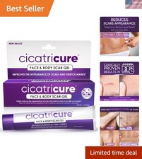 Advanced Scar Gel for Face  Body - Proven Results in 2 Weeks, Scar Treatment...