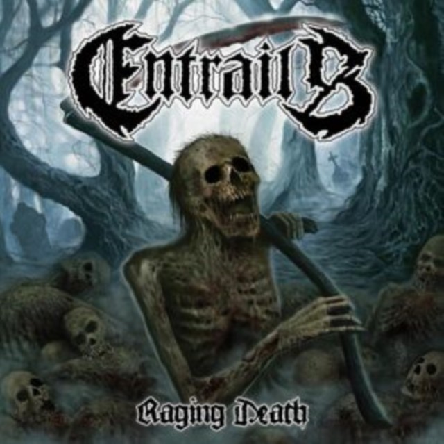 Raging Death (orange Crystal ) by Entrails (Vinyl 2025) - Image 2
