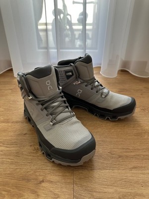 ON - Cloudrock Waterproof - Wanderschuhe, Grau (Größe 43)