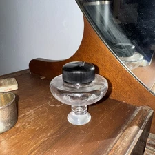 VISCONTI First Model Pedestal Ink Bottle – Empty – Excellent Condition