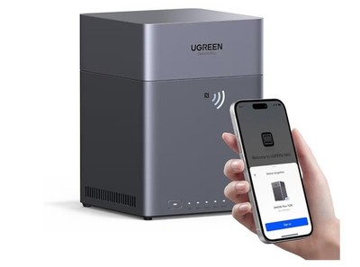 UGREEN NAS DH4300 Plus 4-Bay Desktop NAS, Support Capacity 128TB (Diskless)