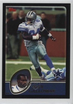 2003 Topps Black /150 Joey Galloway #191 xb4