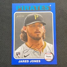 2034 Topps Heritage Jared Jones Blue Border #675