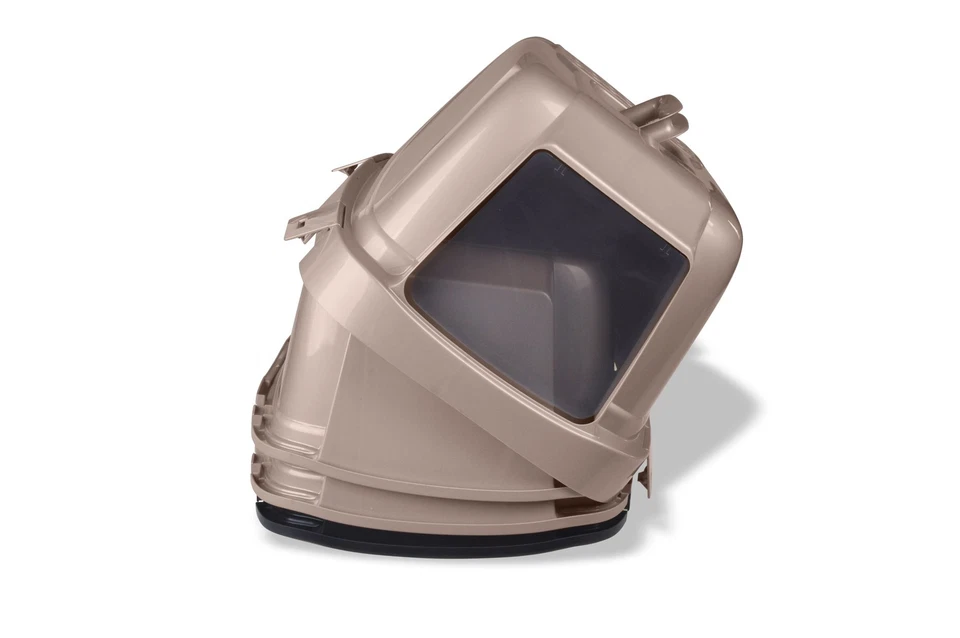 Caja de arena cerrada para gatos Van Ness, grande Foto 4 de 4