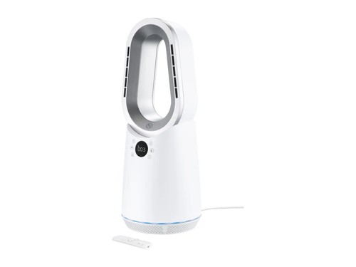 Tronic Bladeless Fan Heater – Hot & Cool Air, 1200W, Oscillating – white
