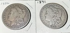 1886-P & 1891-P Morgan Silver Dollars