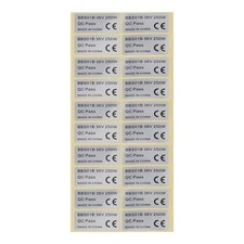 20* Sticker 20pcs 36V 250W 45x23mm01/BBSHD Components High Quality