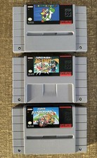 Super Mario All-Stars, Super Mario Kart, Super Mario World Super Nintendo SNES