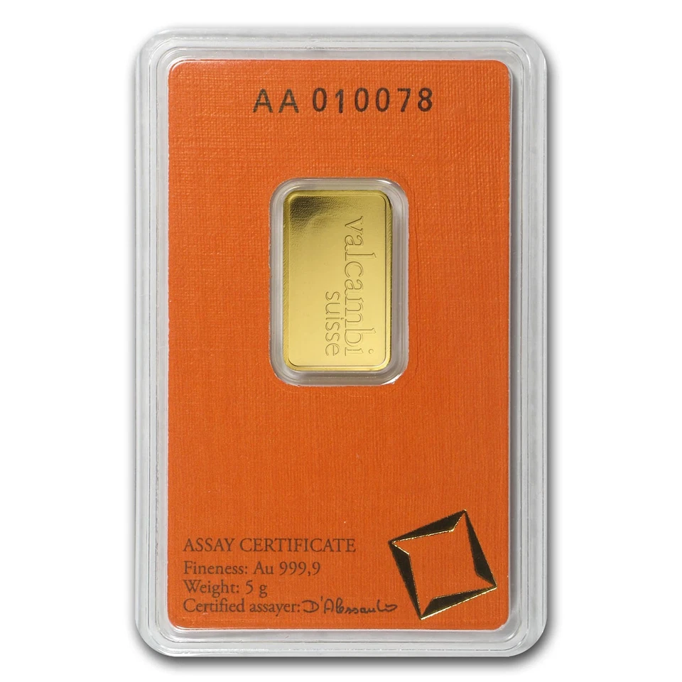 5 克金条 - Valcambi(检测中) — 第 2/4 张图片