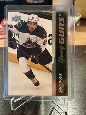 2021-22 Upper Deck Young Guns Hockey Rookie RC #712 Janis Moser