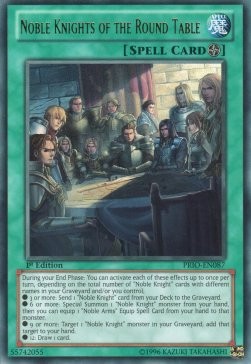 YuGiOh Noble Knights of the Round Table PRIO-EN087 Ultra Rare Englisch NM 1st