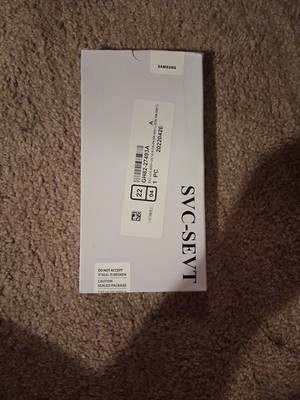 Original Samsung Galaxy S22 5G OLED Black Frame (Service Pack)