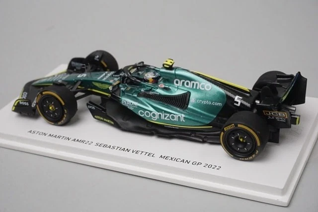 1:43 SPARK NKN01 AMR22 SV Mexican GP 2022 #5 Sebastian Vettel SEVEN COLLECTION - Image 2 of 4