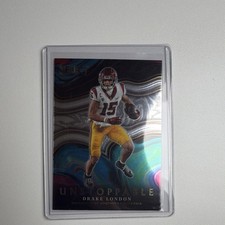 Panini 2022 Select Draft Picks Drake London Unstoppable #US-DL USC Trojans