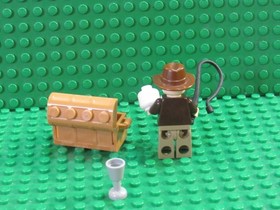 LEGO Indiana Jones Minifigure 7627 7623 7624 7625 7626 iaj001 Whip TL26