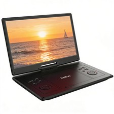 BOIFUN 15,7" Tragbarer DVD-Player Auto Kopfstütze Monitor TV USB AKKU Für Kinder