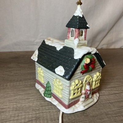 Holiday Memories Electric Porcelain Chapel