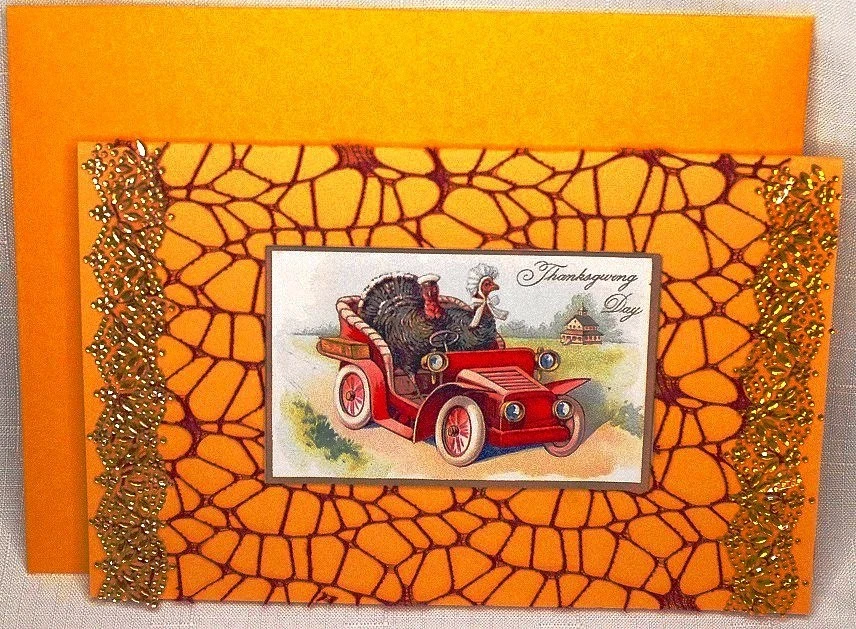 homemade happy Thanksgiving greeting card - Image 2 of 4