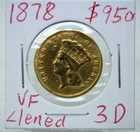 1878-P Three Dollar Gold — photo from another recent sale