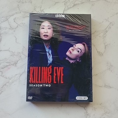 Killing Eve Season Two 2 Second NEW Sealed DVD, 2019 BBC Sandra Oh, 2 Disc Set