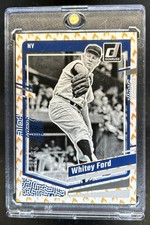 2023 Panini Donruss Whitey Ford On Fire #/75 Yankees